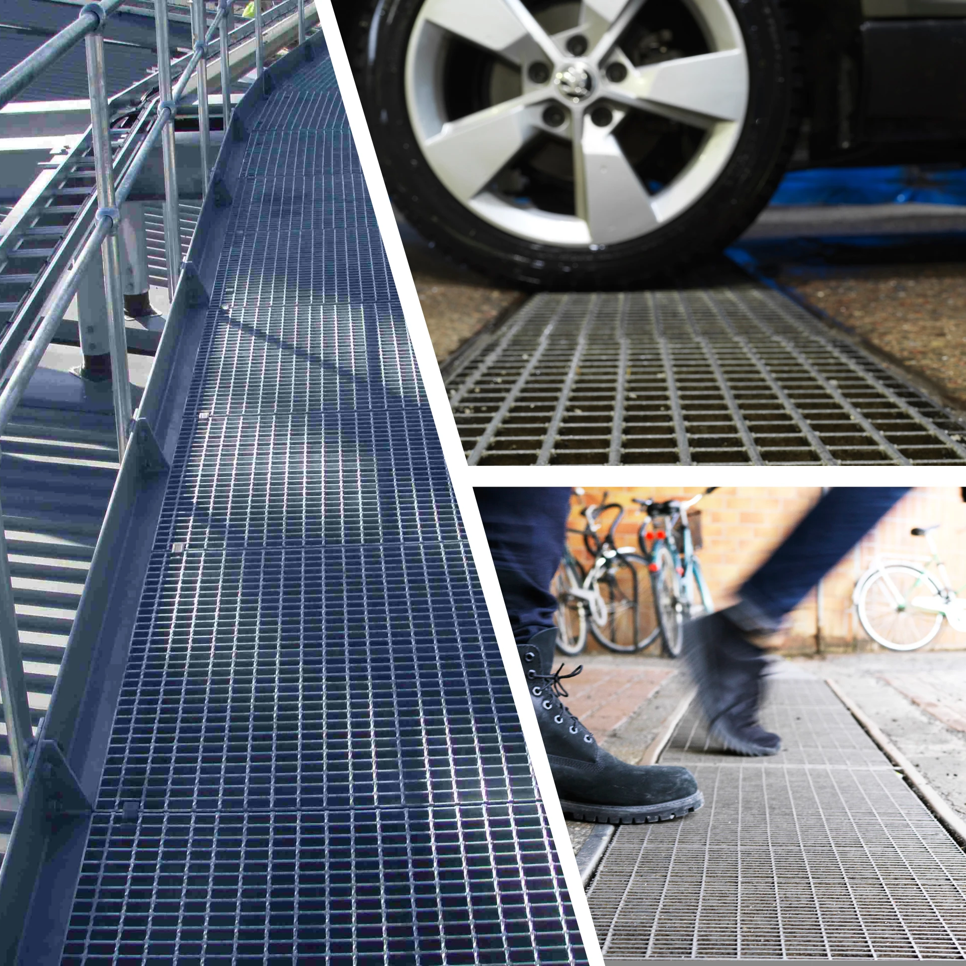 Factory Manufacturer Steel Bar Grating Galvanized Steel Grating Prices Press Locked Steel Grating