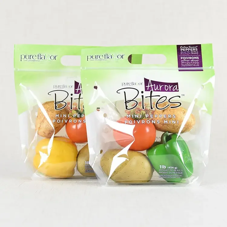 Factory Price  Custom Logo Fruit Vegetable Package