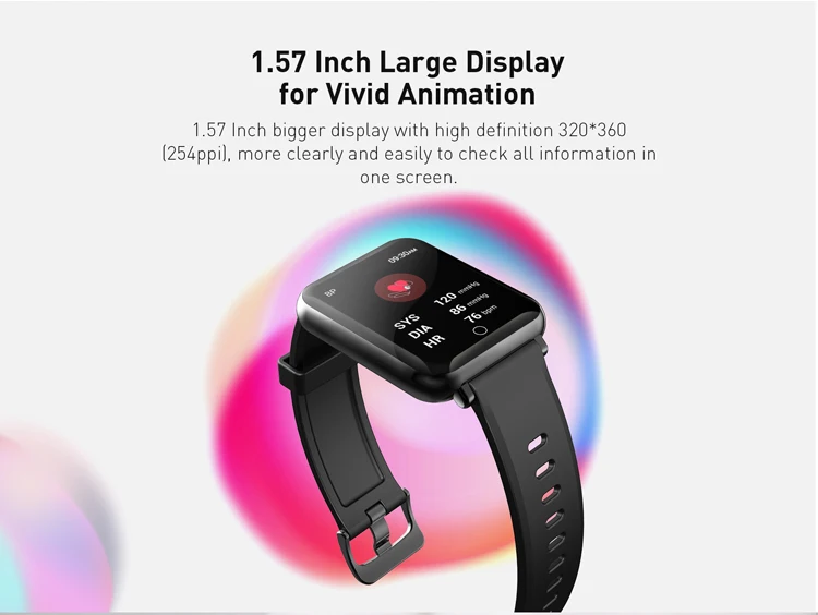 J-Style2025E Smart Watch for Women&Men Smartwatch for Android and iOS  IP68 Waterproof Activity Tracker with Full Touch  Screen