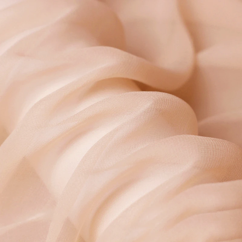 Luxury Silk Georgette/GGT Ready to Ship 114Width 8MM Georgette 100%Pure Natural Silk Fabric With Oeko Tex100 For Scraf