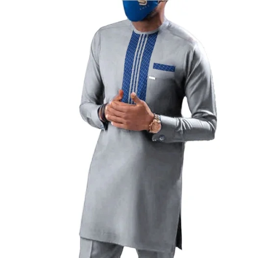 H & D New Style African Men Fashion O-Neck Dashiki Shirts