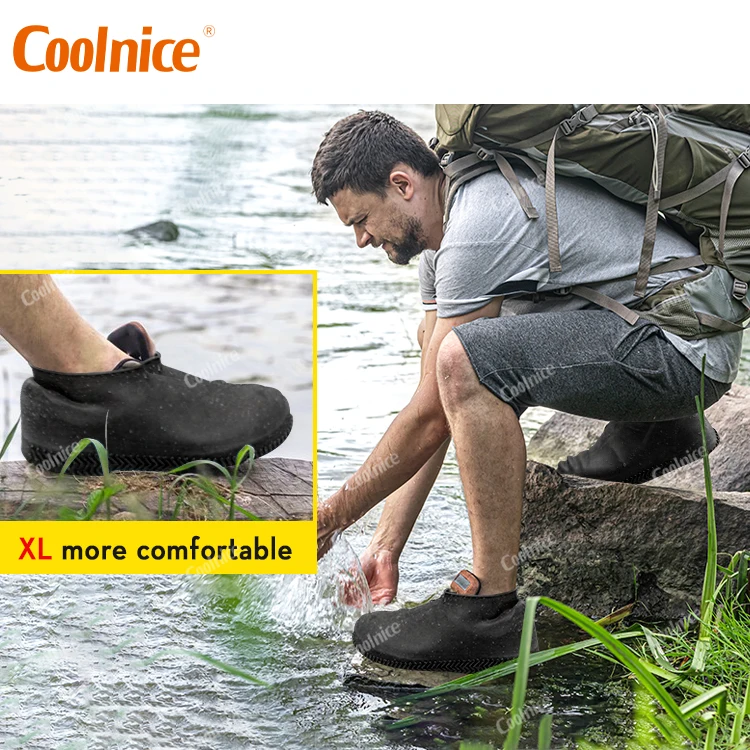 High quality rain unisex galoshes overshoes silicone shoe covers waterproof