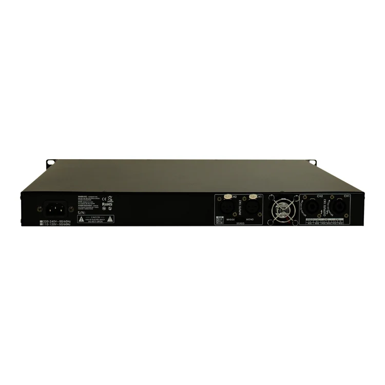 XF-DC1800 2 канала 1800 Вт профессиональный аудио усилитель класса d 1U цифровой мощности