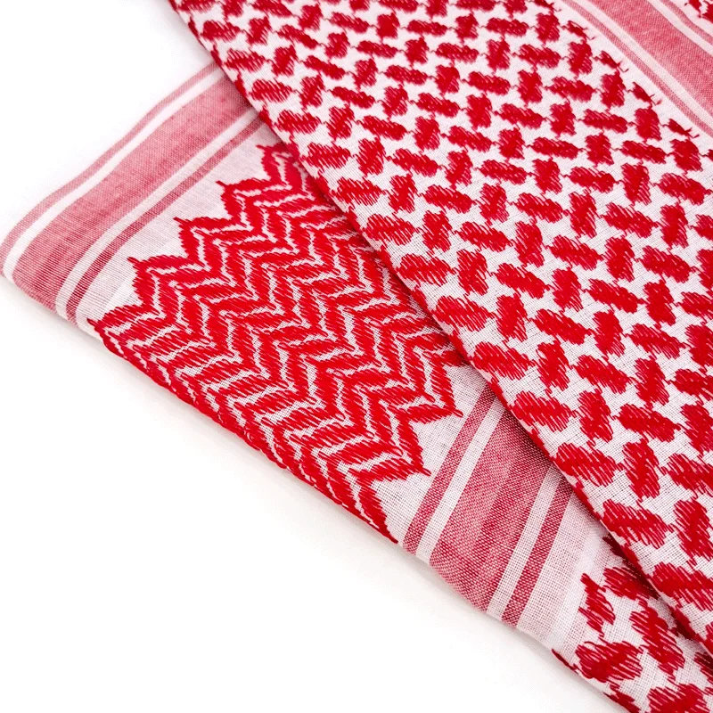 New Style Square 100%Polyester Hijabs Fashion Jacquard Shawls for Male Fall Winter Head Hijabs