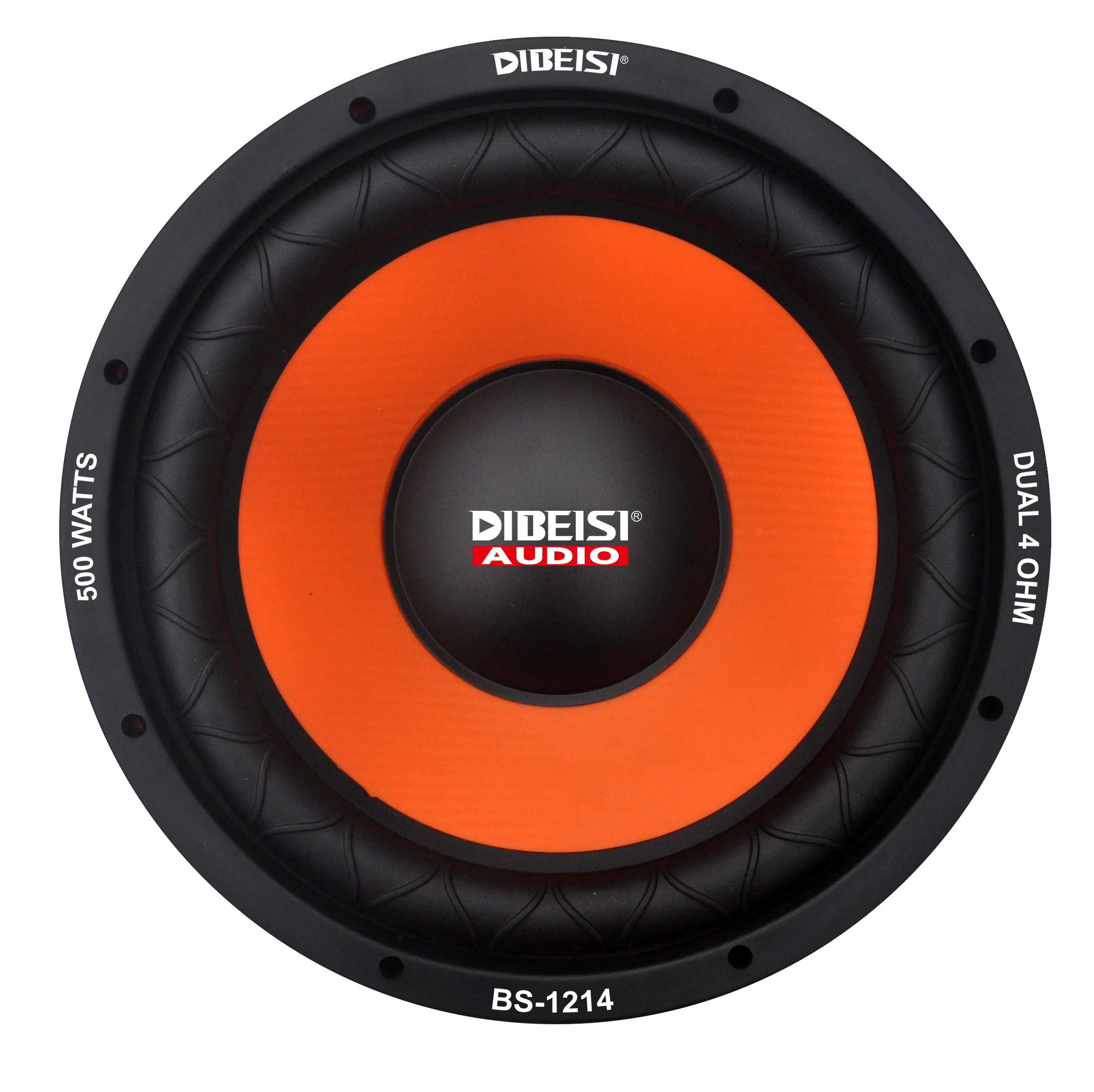 2023 new arrival OEM/ODM manufacturer DVC subwoofer speaker 12 inch PP cone high quality sub for car BS-1208