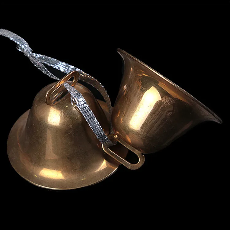 China Manufacturer Factory directly Antique Metal Craft Bells Large Bronze Church Gold Bell