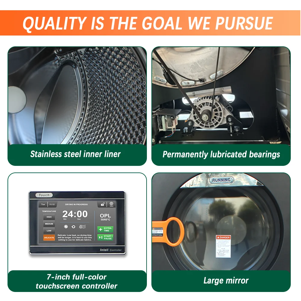 OASIS 40kg washer extractor for Industry and Commercial Laundry Equipment