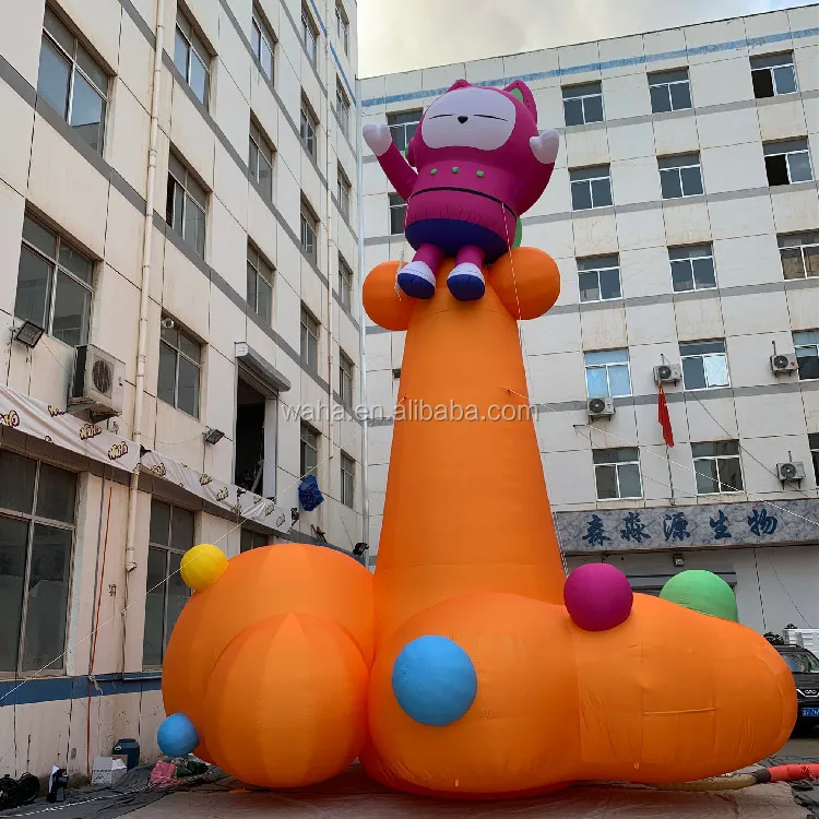 Pvc Advertising Inflatables Inflatable Animal Mascot Costume Plush Custom Inflatable fox Costume Cartoon Exhibition Show