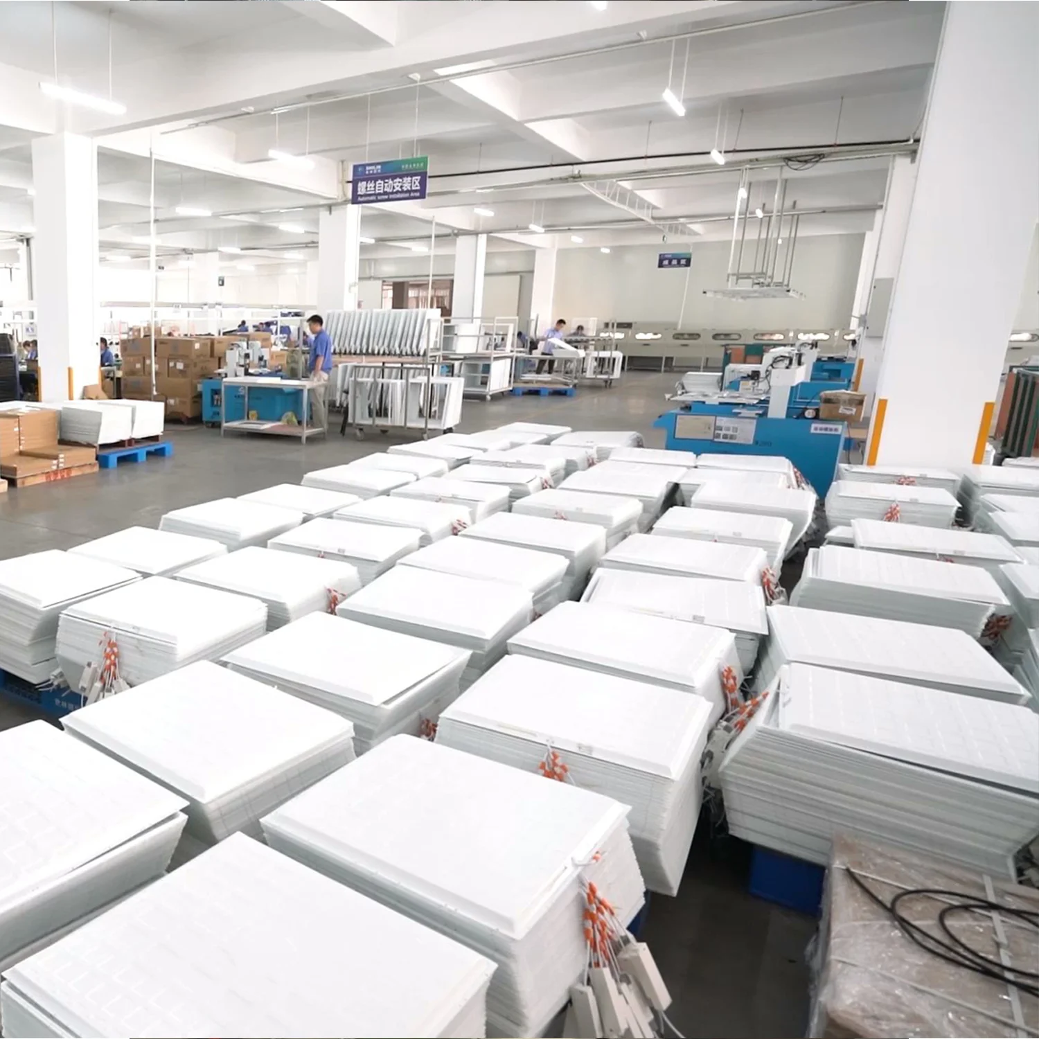 Custom Commercial Square Backlit Anti Glare Panel Lamp Indoor Ceiling Led Light 60x60 62x62 for Office Building