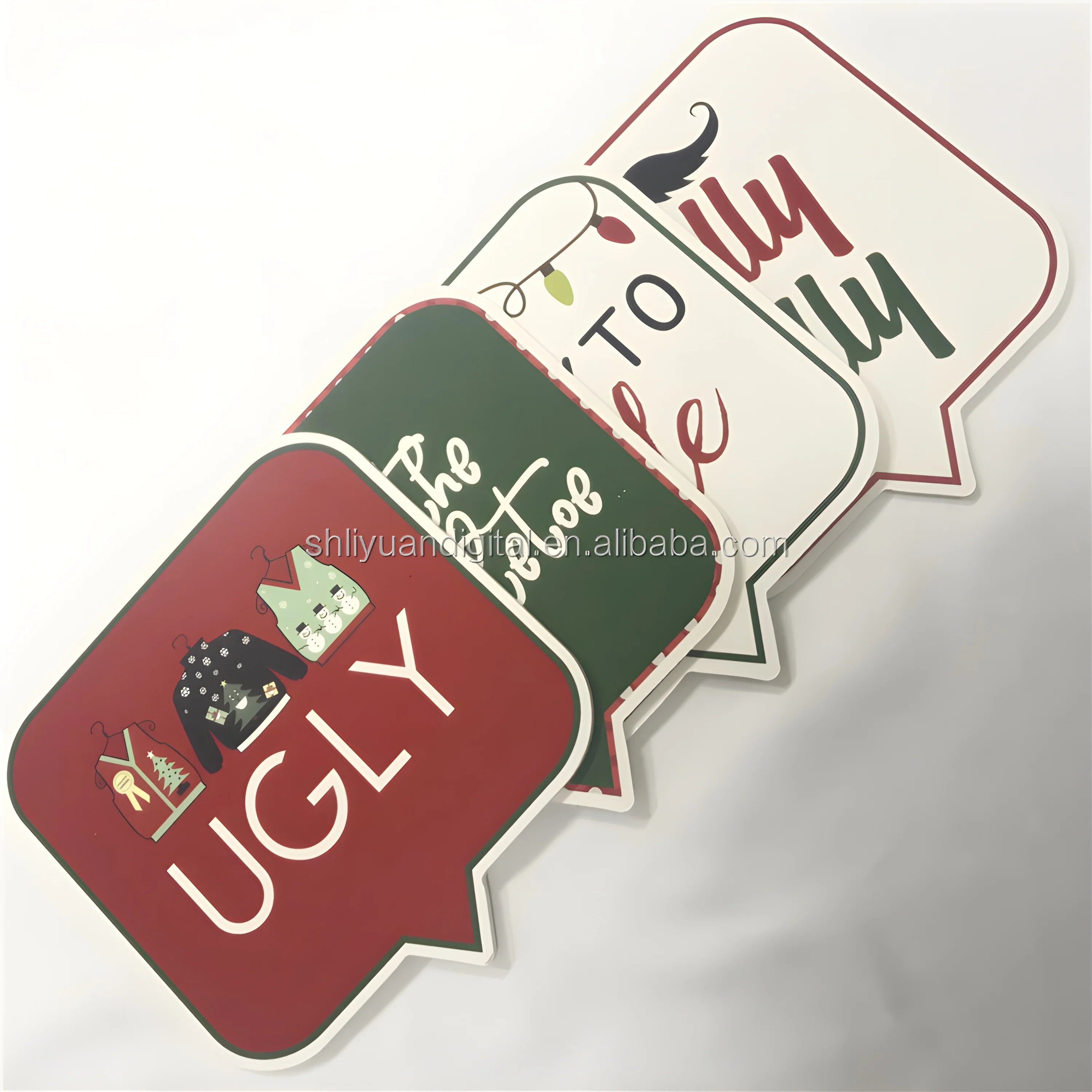 High Quality 5mm PVC Foam Board Custom UV Printed Photo Booth Props for Advertising And Decorative Signage