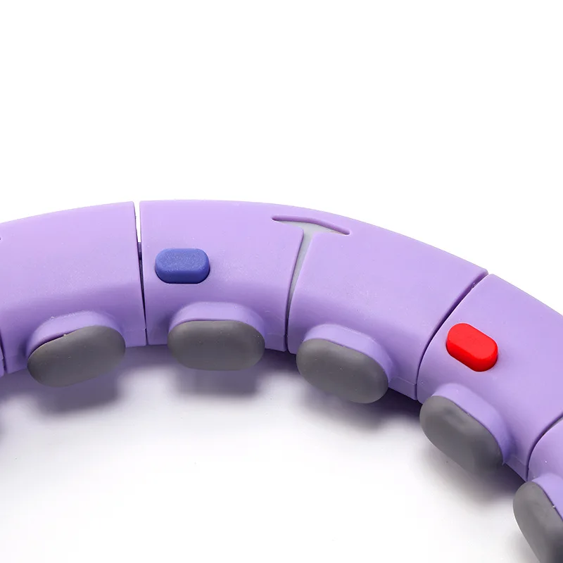 Magnetic Lock Smart Weighted Hula Hoops for Kids & Adults Weight Loss