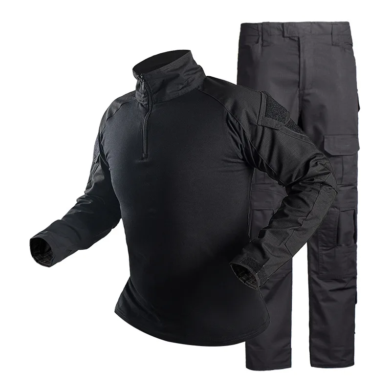 GAF Hot Sell 1000D Nylon Frog Suit Polyester For  Cotton Camo Waterproof Tactical Uniform Combat Frog Suit Plate Carrier