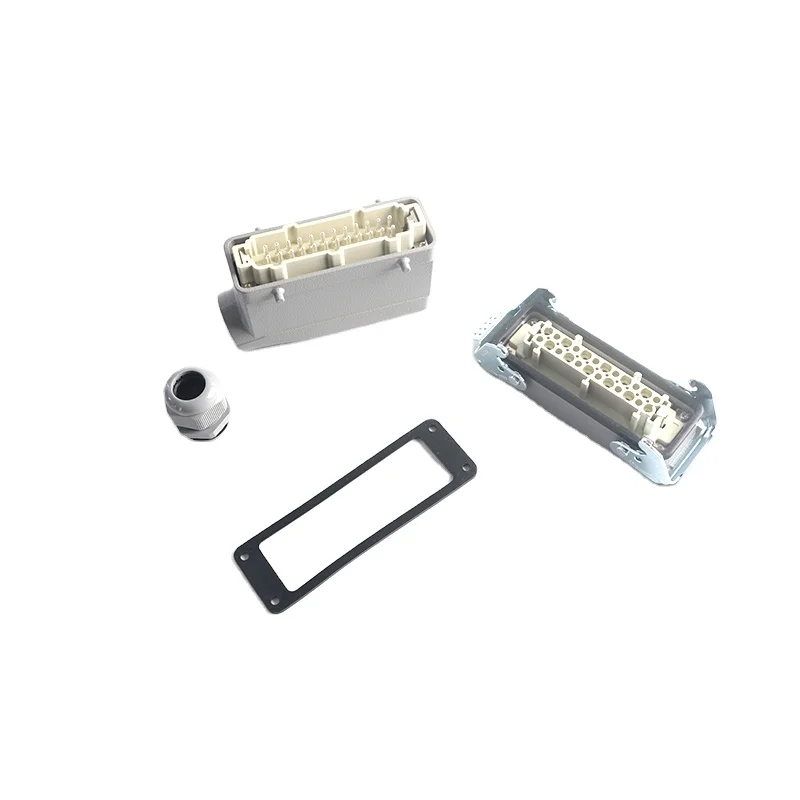 CHENF Hot Sell Surface Mounted Industrial Power single bottom lower shell 10core head Connect Heavy Duty Electrical Connectors