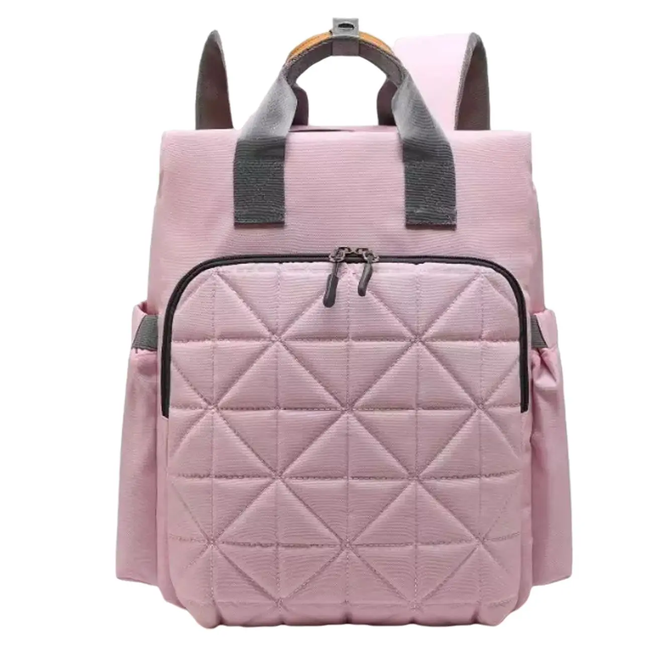 Innovative Large Capacity Waterproof Portable Baby Geometric Patterns Diaper Bag