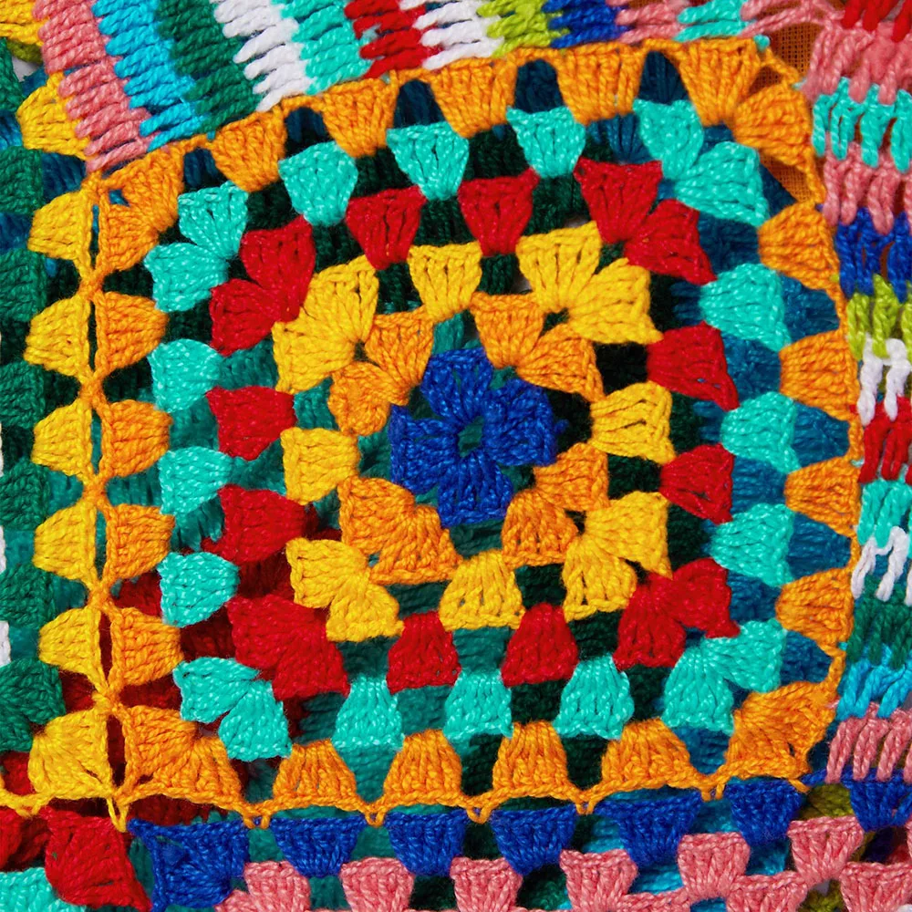 Knitwear Custom summer cotton handmade crochet dresses woman hand knit cover up beach sweater maxi dress clothing