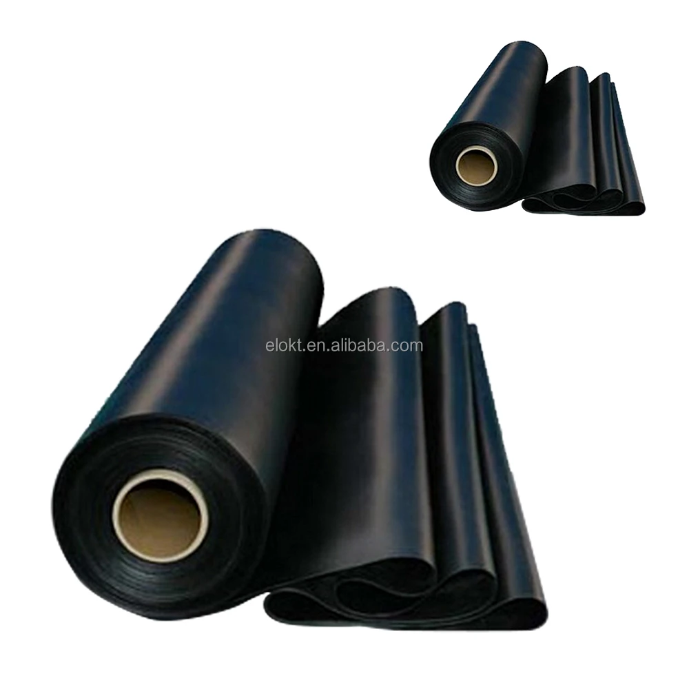 Environmentally friendly smooth surface thickness anti-aging geomembrane for pool pond liner