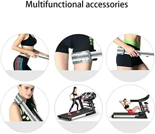 Treadmill 1.0HP Walking Treadmill Jogging Machine with Remote Control Shock Absorption LED Display for home Fitness