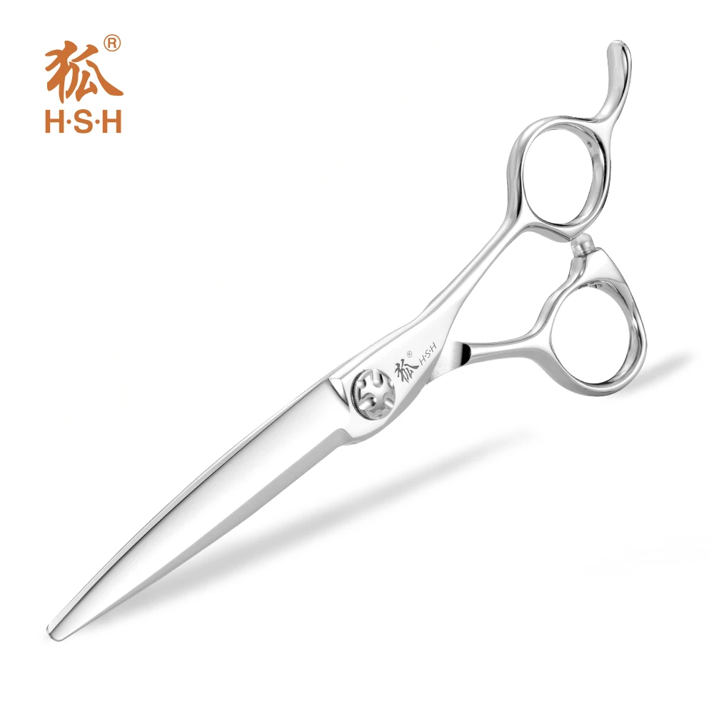  CTS-68 6 8 дюймов японский hitach 440c Нержавеющая сталь Парикмахерские ножницы для стрижки волос парикмахерские бесплатная