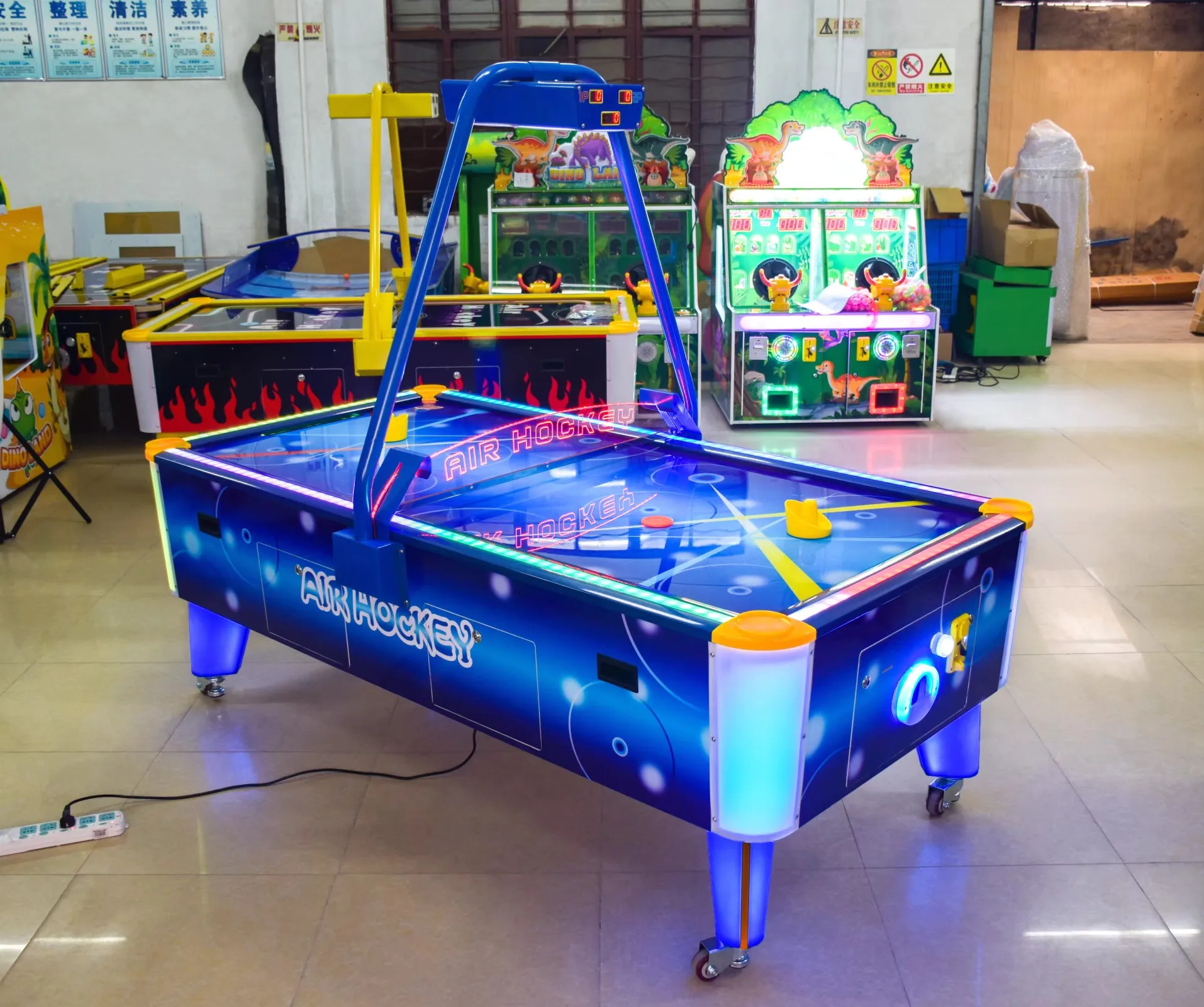 
Hot Sale Factory Wholesale Indoor Amusement Coin Operated Sport Game Machine Air Hockey Table For Sale 