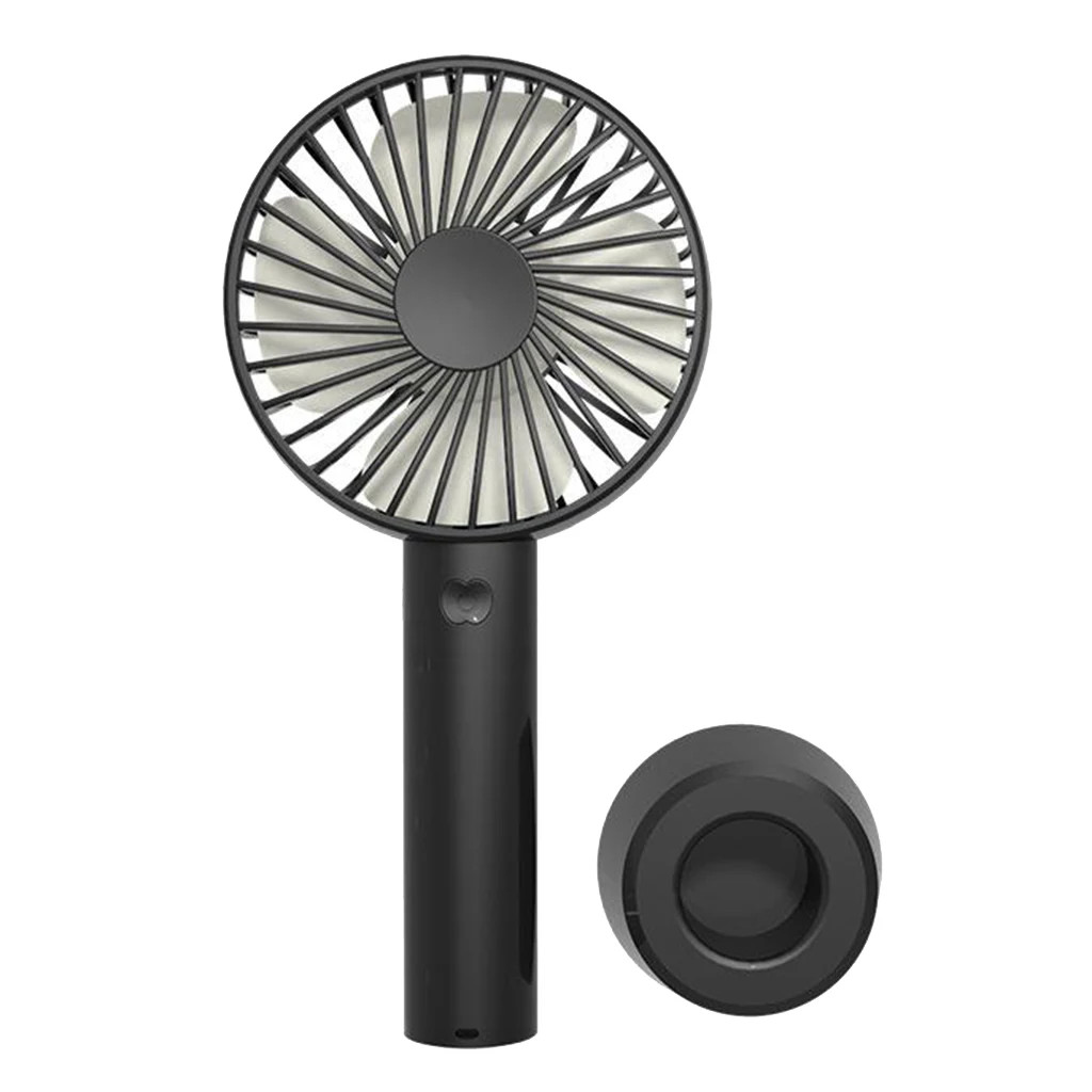 Handheld Usb Mini Fan Wind Power Ultra-quiet And Convenient Portable Handheld Rechargable Cute Small Cooling Fan Adjustable