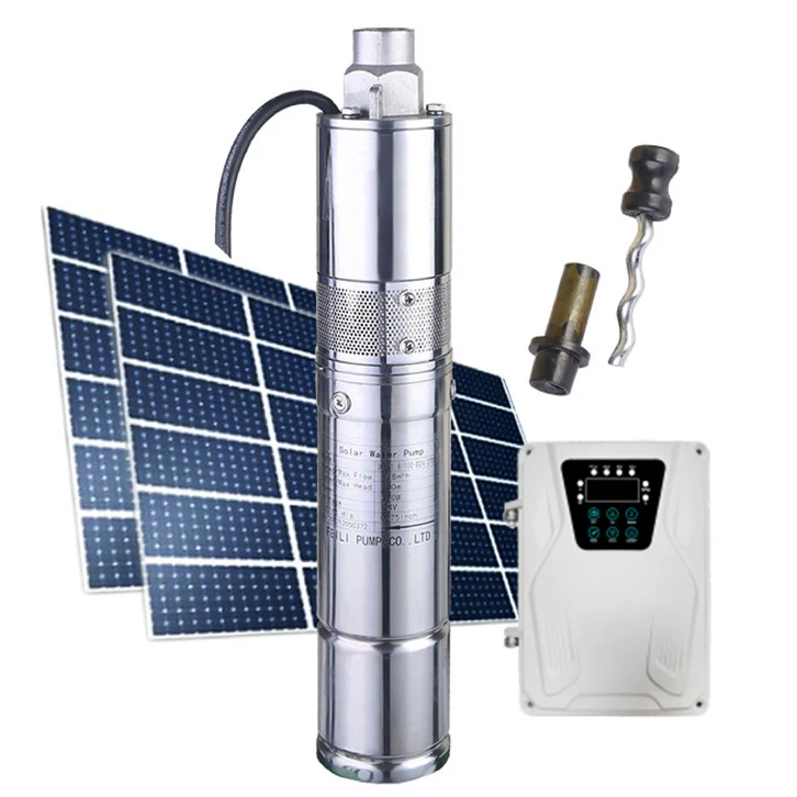 China dc 48v 3inch submersible solar powered water pumps on sale