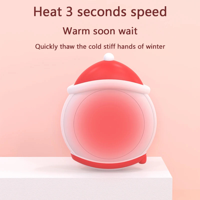 2023 The latest wholesale Christmas mini pocket usb charging Lucky Cat electric hand warmers