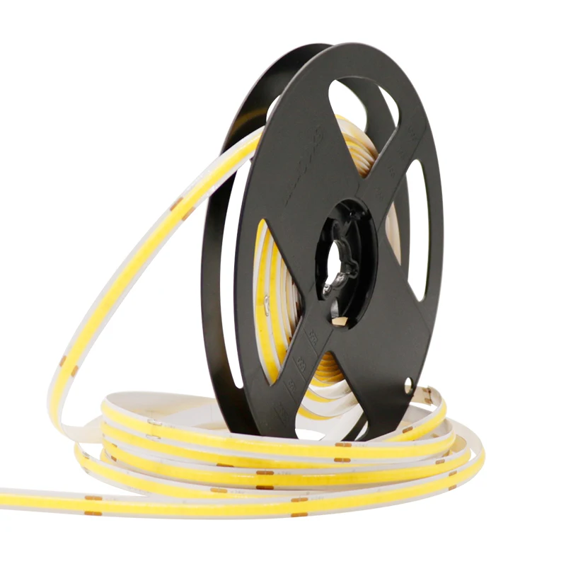 Супер качество 5630 Ce Rohs Micro Dc24v 16.4ft Roll High Cri 90 Smd2110 640 светодиодов M синий цвет Гибкая светодиодная лента Cob