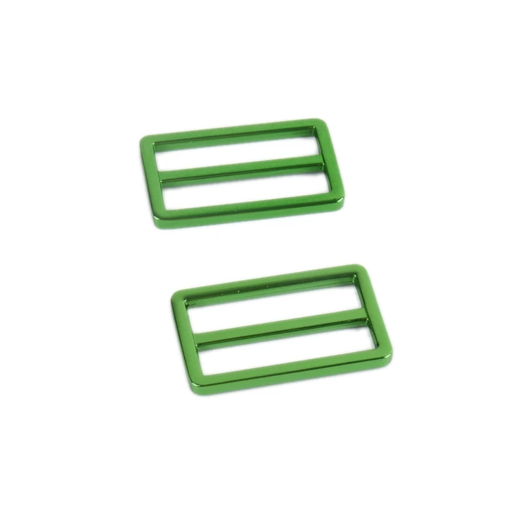 Ivoduff Various Color 25mm 38mm Handbag Strap Web Belt Buckle Hardware Adjustable Slider Buckle