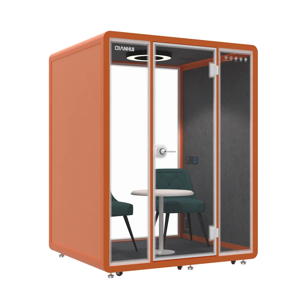 acoustic modern office working booth for meeting reception and group work soundproof office phone booth
