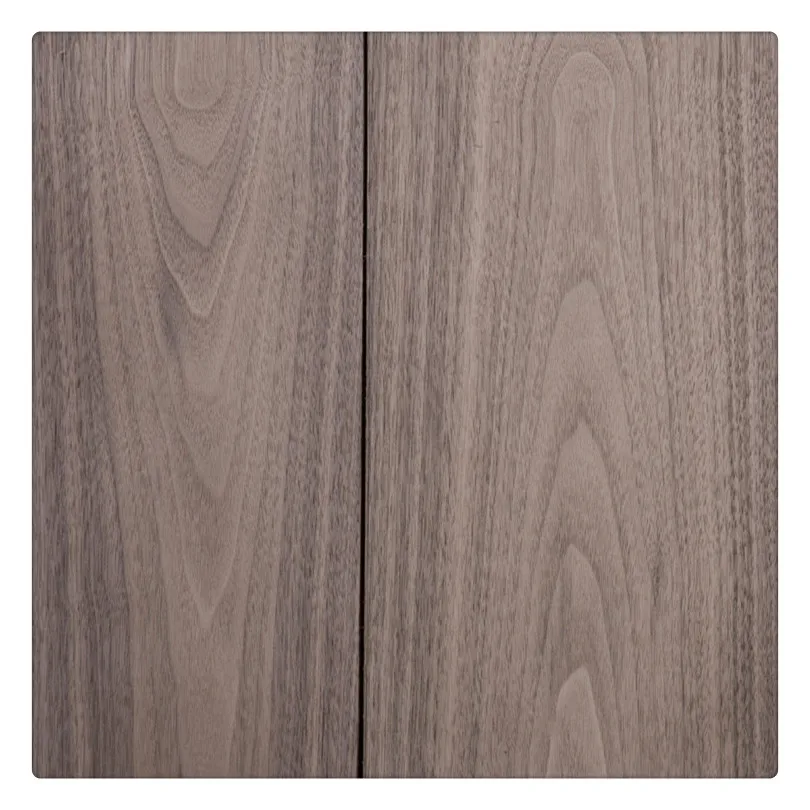2022 Hot Selling  Crown Cut Face Walnut  Wood Veneer  Plywood Using For Door Face &Home Furniture