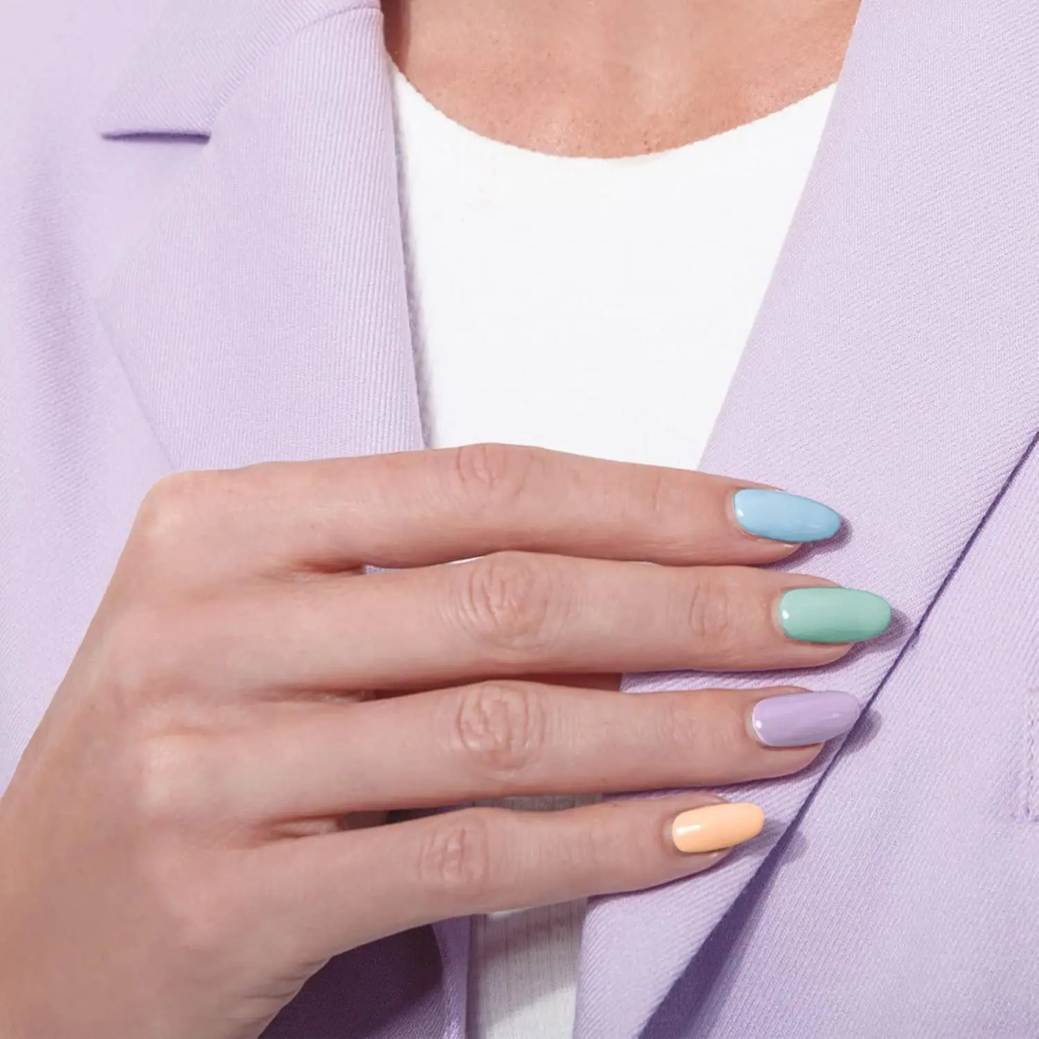 Private Label Odorness environmental Quality Vegan Air Dry Nail Polish 12 Macaron Colors 15ml Nail Art nail Polish