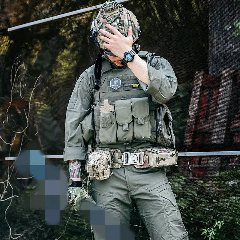 Новинка 500D Cordura нейлоновый многоадресный жилет для переноски армированный Камуфляжный тактический боевой в