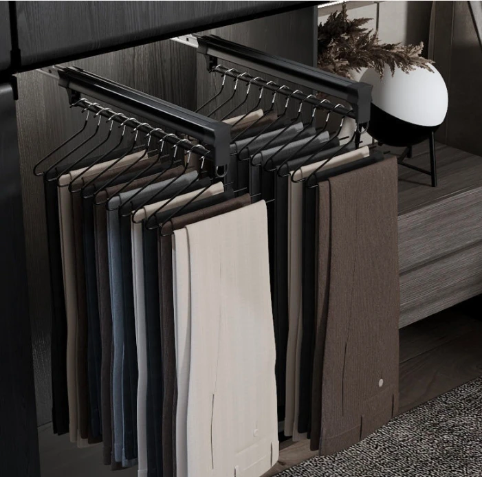 Light Weight Hardware accessories Polished Chrome 16mm/25mm closet rod holders For clothes