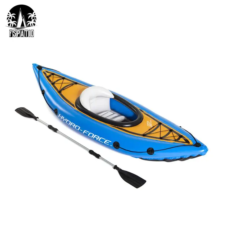 FSPATIO   hot sale  outdoor  Inflatable Kayak Set inflatable Fishing Kayak