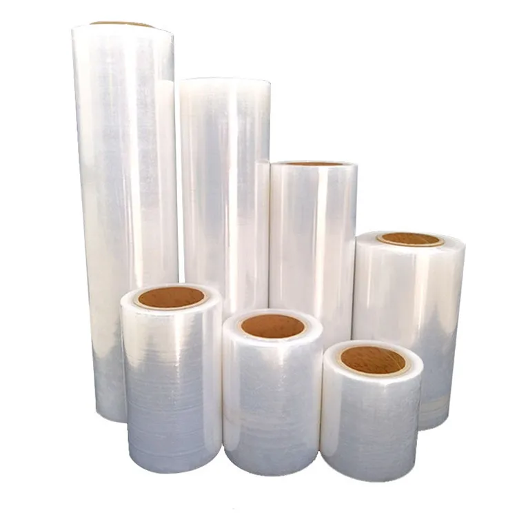 industrial heat gun shrink wrap film plastic sheet on rolls Cheapest pallet packing shrink wrap