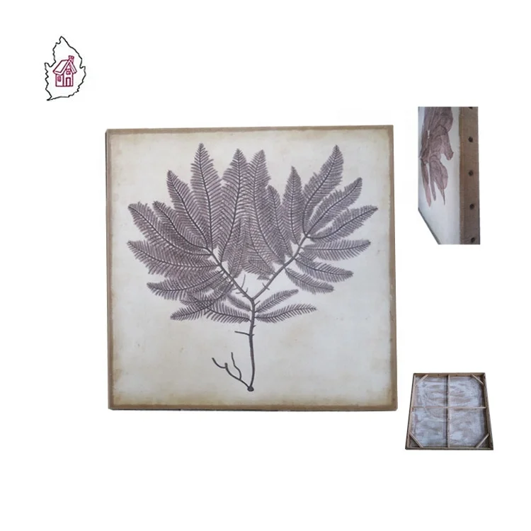 shabby chic Home decoration prints canvas linen painting wall art