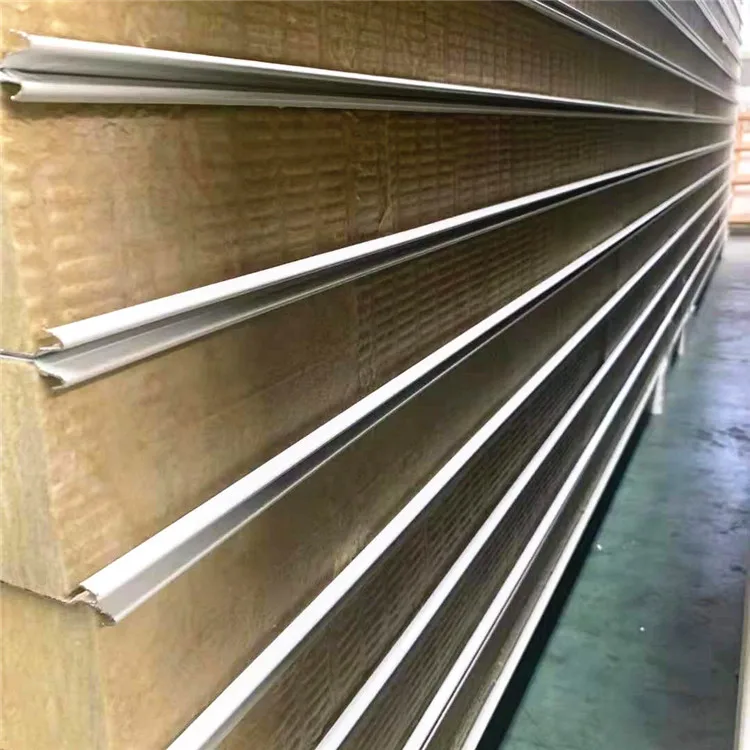 Австралийская огнеупорная сэндвич-панель Z-lock с изоляцией из каменной ваты, 60 минут