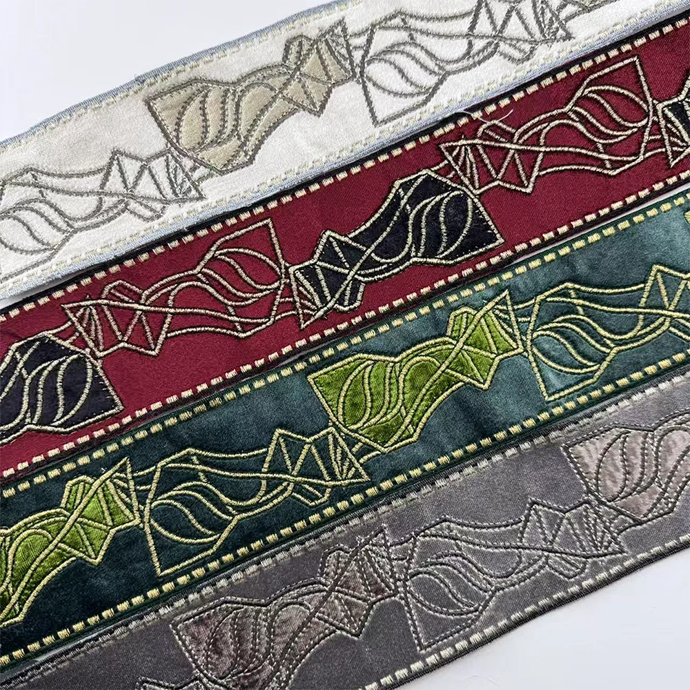 Manufacturer Direct sales of ethnic embroidery clothing lace shoe materials bags Hanfu accessories and accessories wholesale