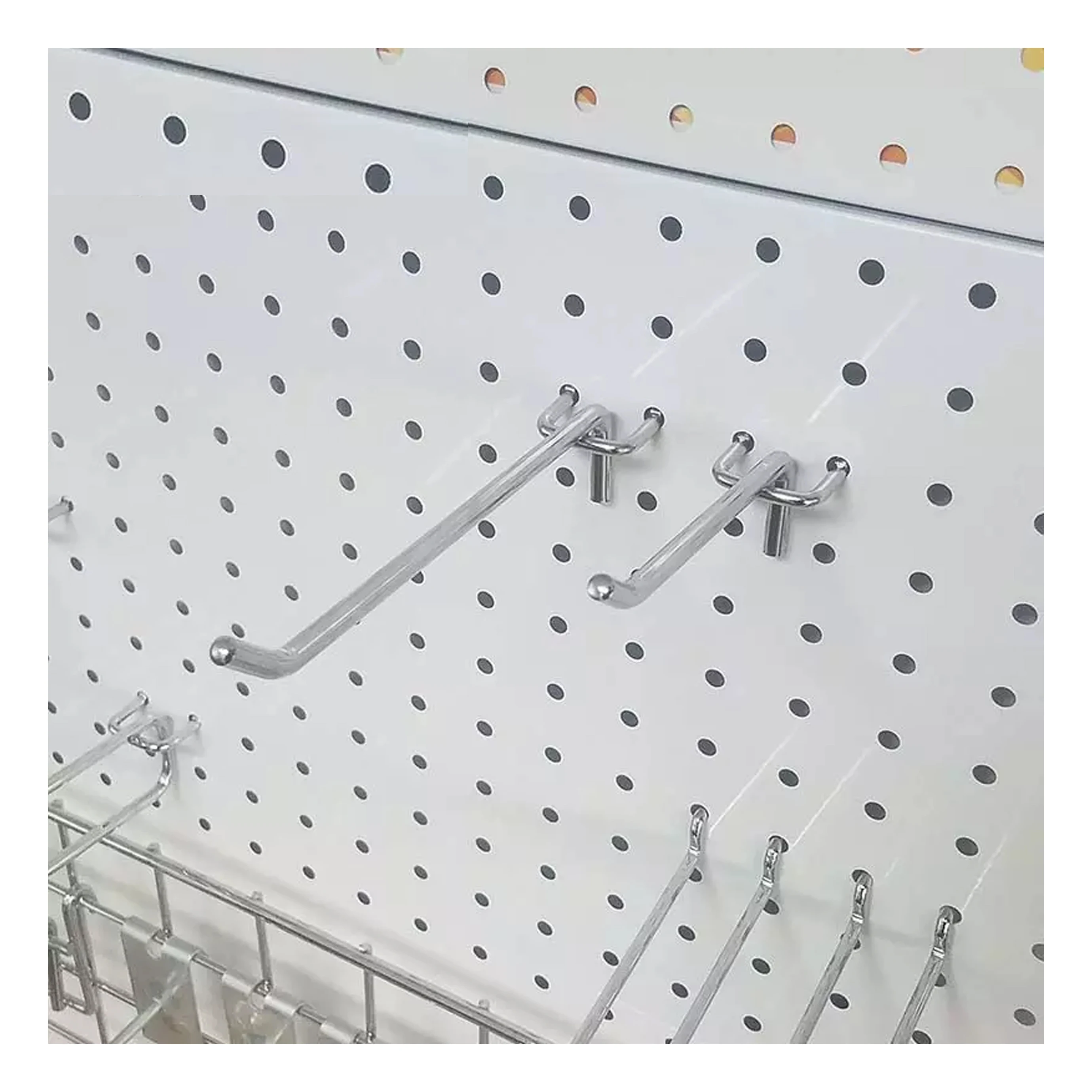 Display Hook metal retail fixtures garage pegboard hooks for sale