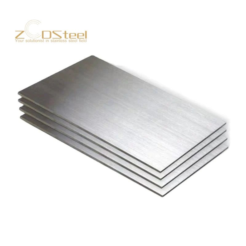 AISI ASTM 304 316L 309S 310S 410 4X8 0.3mm-3mm Brush HL 8K Golden Damond Acier Inoxydable Roof Stainless Steel Sheet