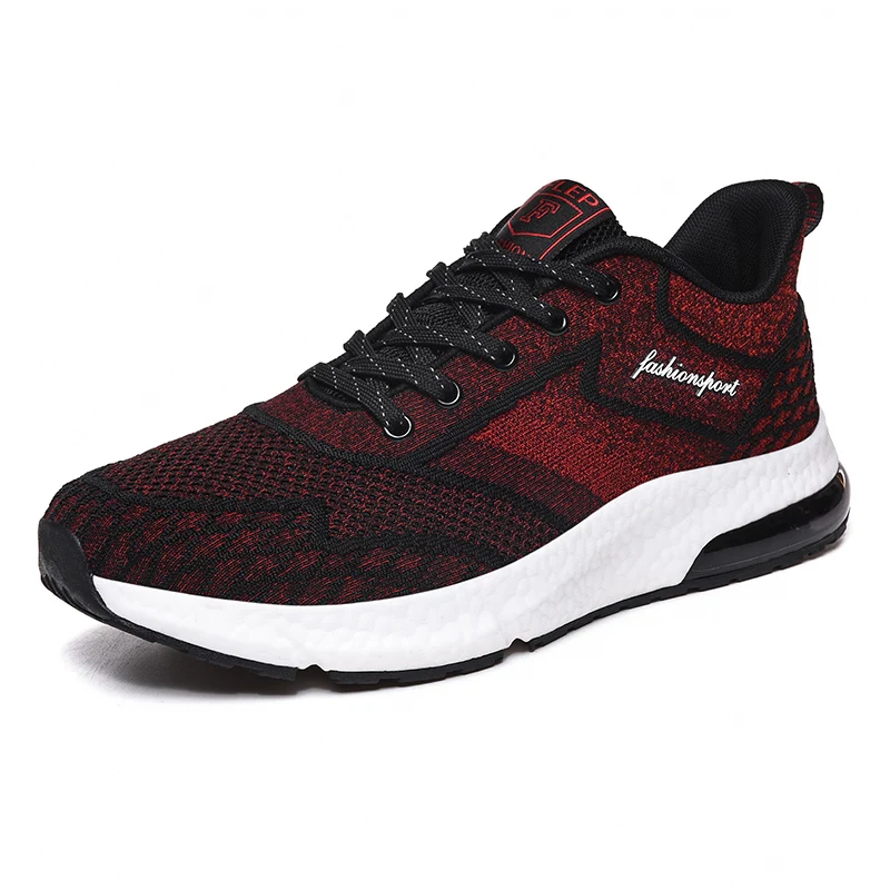 Custom air cushion OEM mens air running shoes men with logo