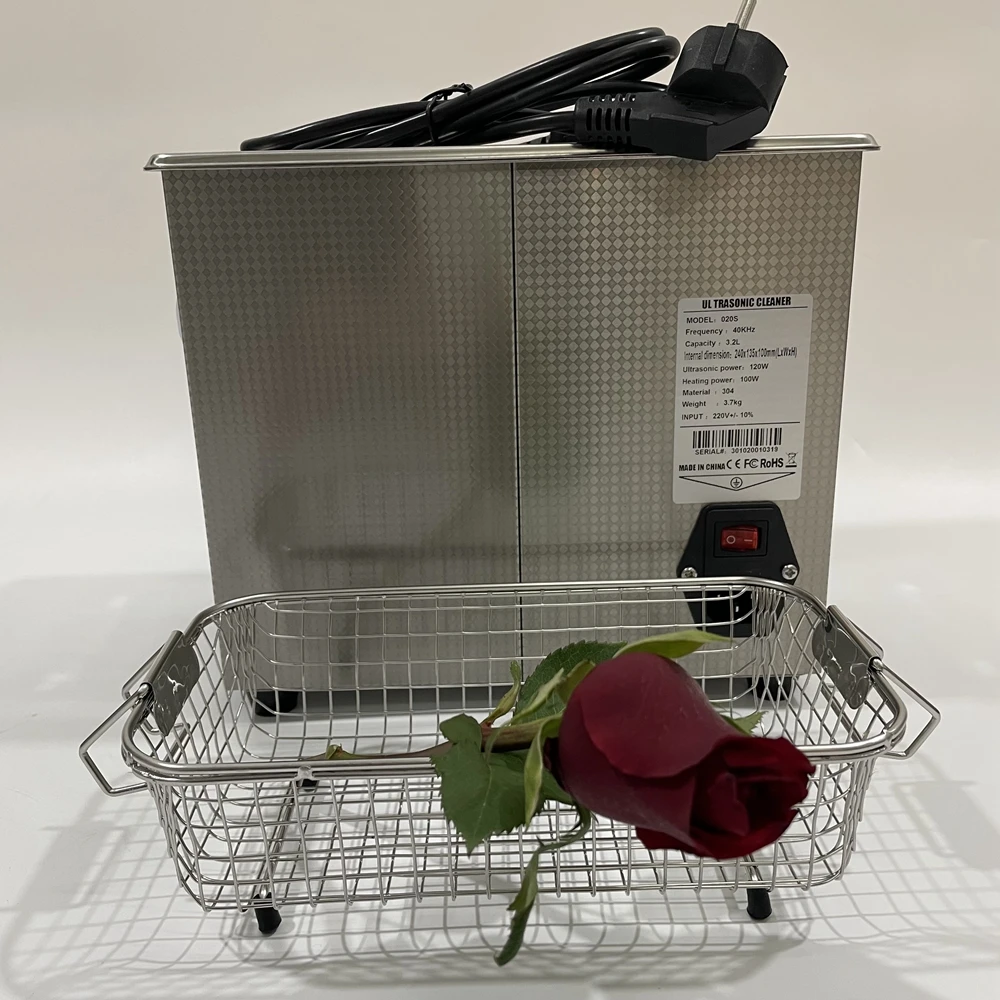 28khz Or 40khz 6Liter Portable Tabletop Digital Ultrasonic Bottle Glass Washing Machine