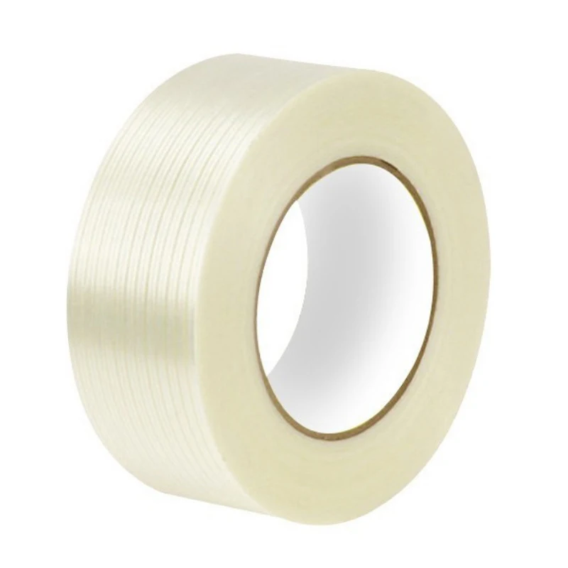 Heavy Duty Strong Packing Wrapping Strapping Fiberglass Reinforced Cross Weave Filament Tape