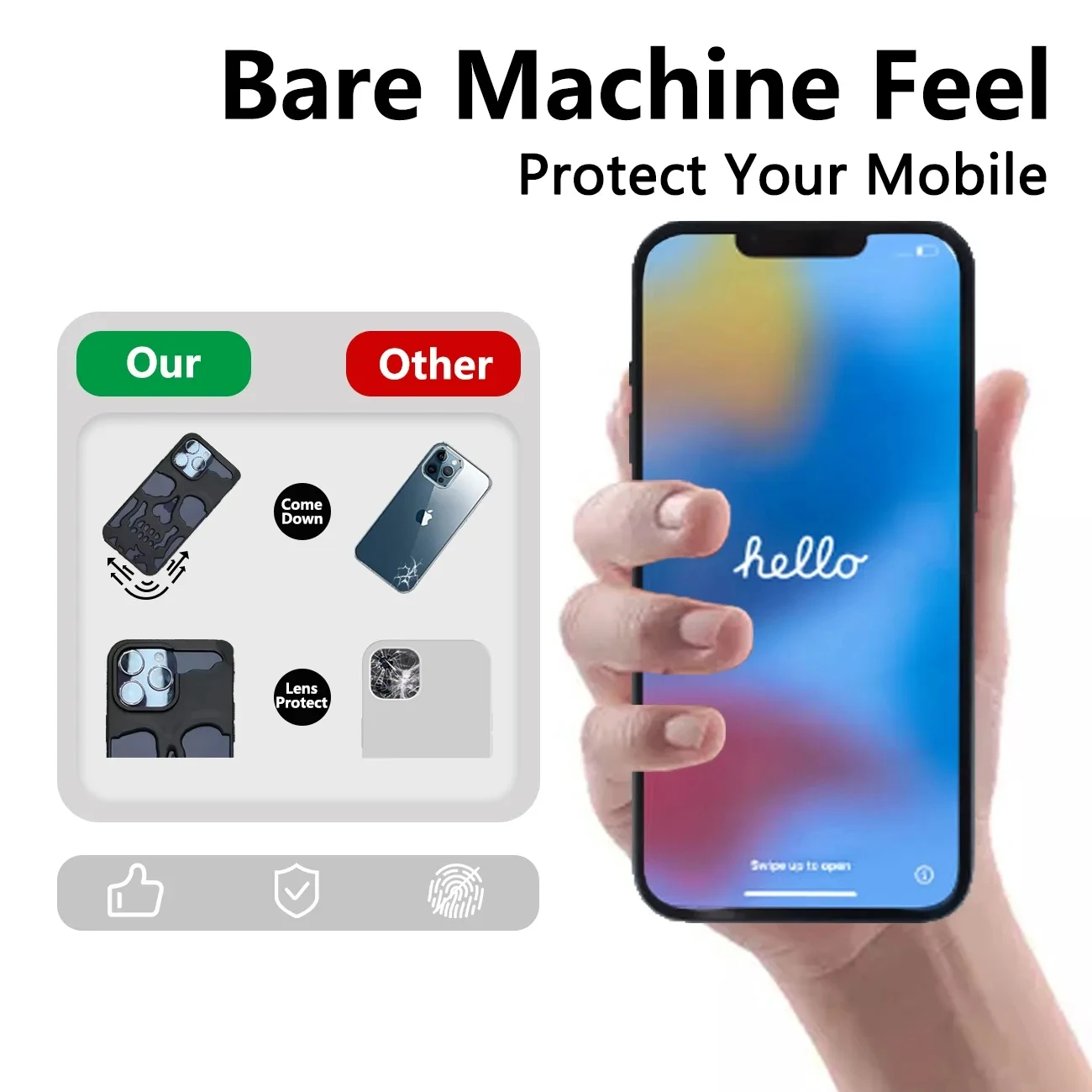 3D Hollow Skull Callous Phone Case for iPhone 14 ProMax 13 12 11 Pro Max Plus Luxury Plating Acrylic Shockproof Ghostface Cover