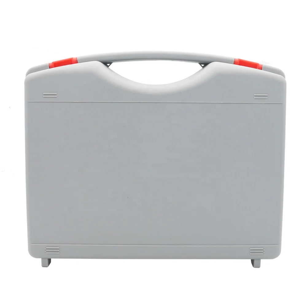 Chinese factory good quality  direct injection mould plastic baseball case hard storage box with lock and foam