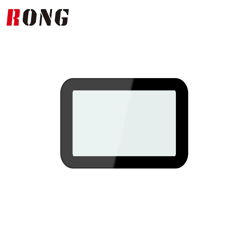 RONG OEM черный Шелковый экран высокопрочный закаленный светодиодный переключатель