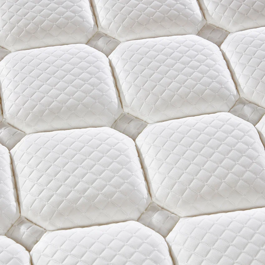 Luxury comfortable ice silk memory foam mattress independent Pocketed Spring bed mattress