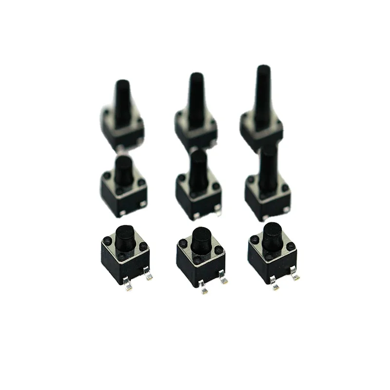 HOT SALE 50mA 12VDC SMD Button Switch push button switch 4.5*4.5*4.3 tactile switch