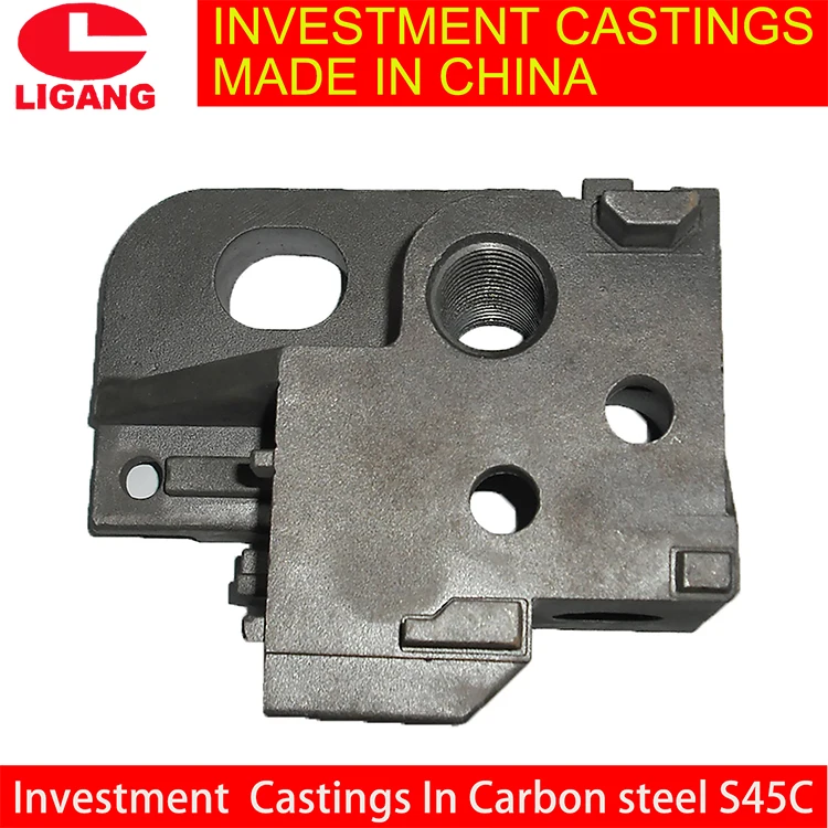 C45 Lost Wax Steel Casting SC1045 or S45C  carbon steel castings Mdae in China