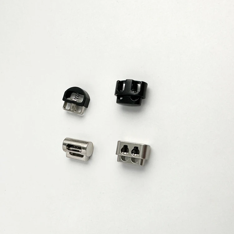 New Arrival metal cord lock stopper Nickel Free zinc alloy retractable cord lock for garment